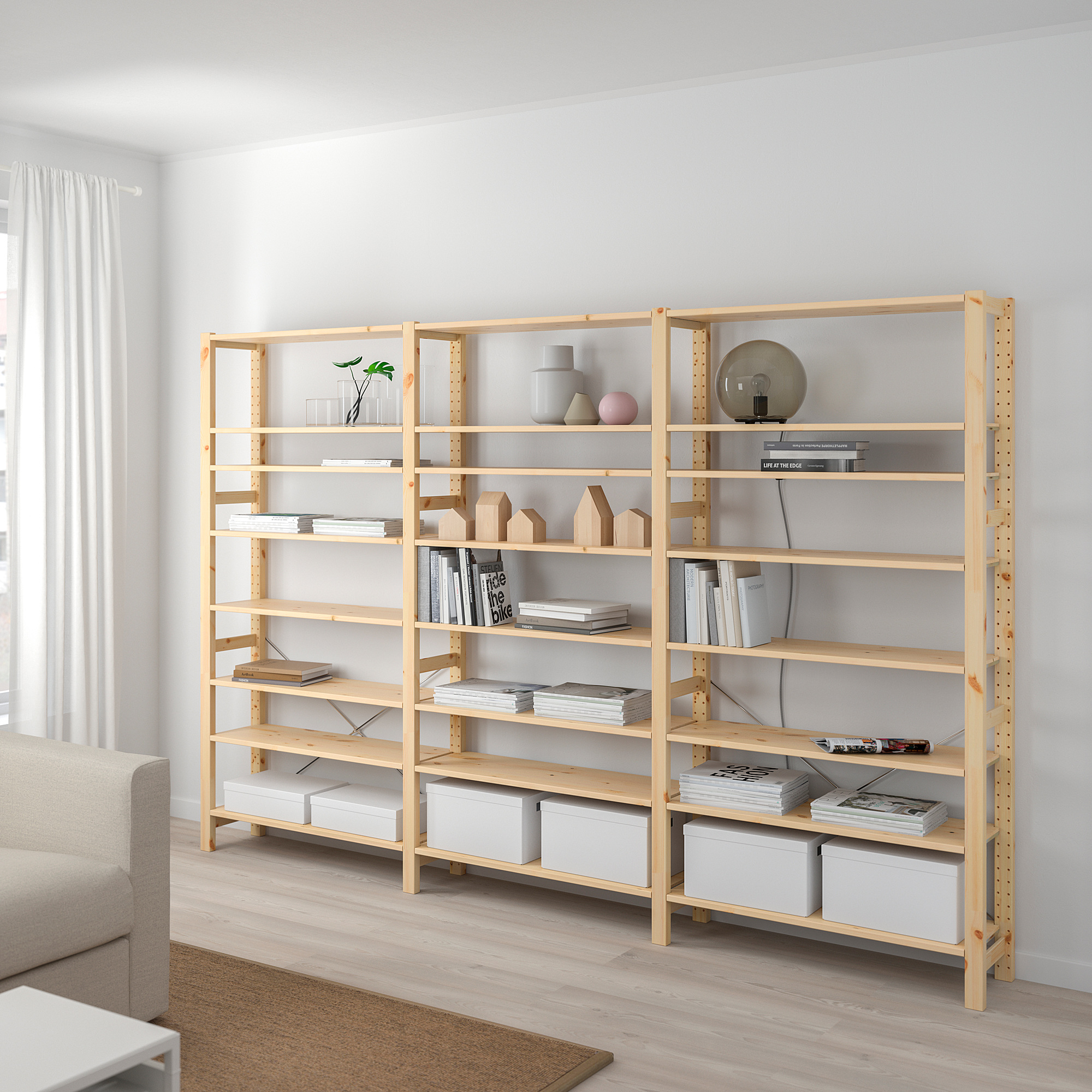 IVAR 3 sections/shelves