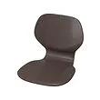 SIGTRYGG - seat shell, dark brown | IKEA Taiwan Online - PE871000_S2 