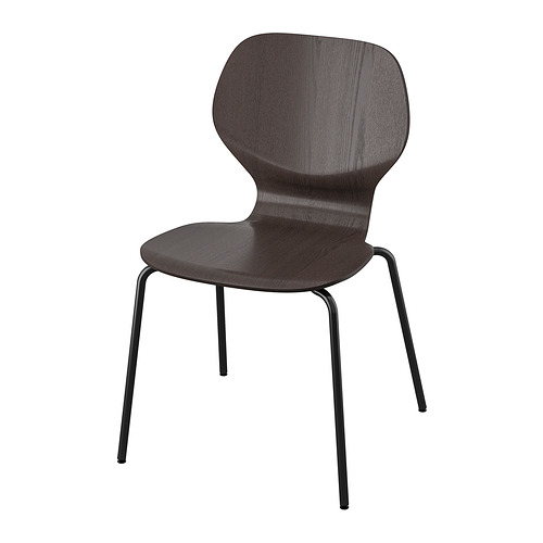 SIGTRYGG - chair, dark brown/Sefast black | IKEA Taiwan Online - PE871023_S4