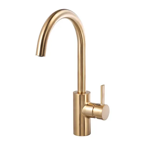 DELSJÖN - kitchen mixer tap, brass-colour | IKEA Taiwan Online - PE828705_S4