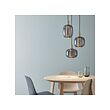 HÖGVIND pendant lamp with 3 lamps