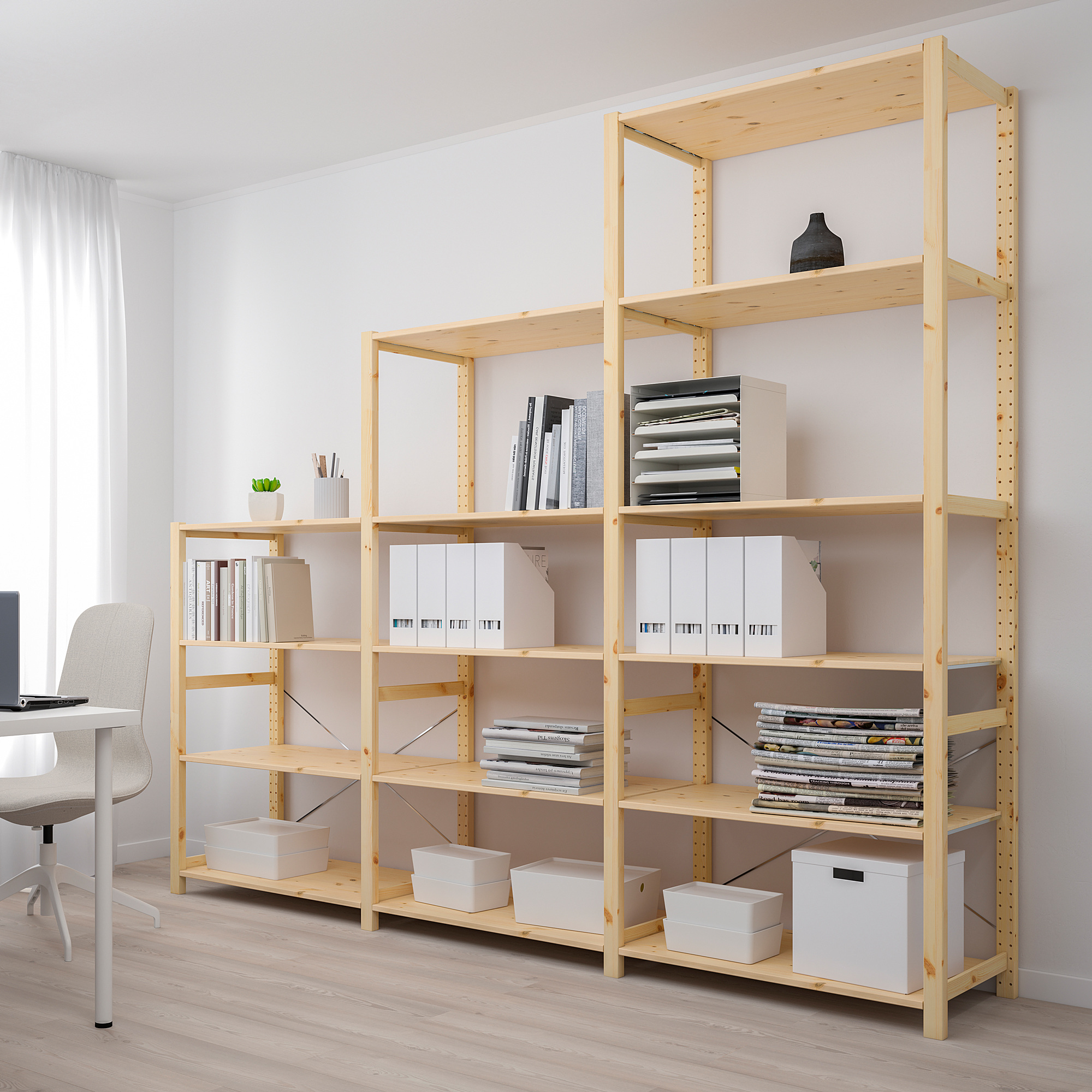 IVAR 3 sections/shelves