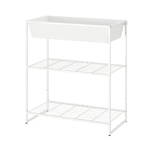 JOSTEIN - 層架組連收納盒, 室內/戶外用/網狀 白色, 81x40x90 公分 | IKEA 線上購物 - PE871121_S4