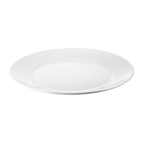 OFTAST - plate, white, 25 cm | IKEA Taiwan Online - PE728786_S4