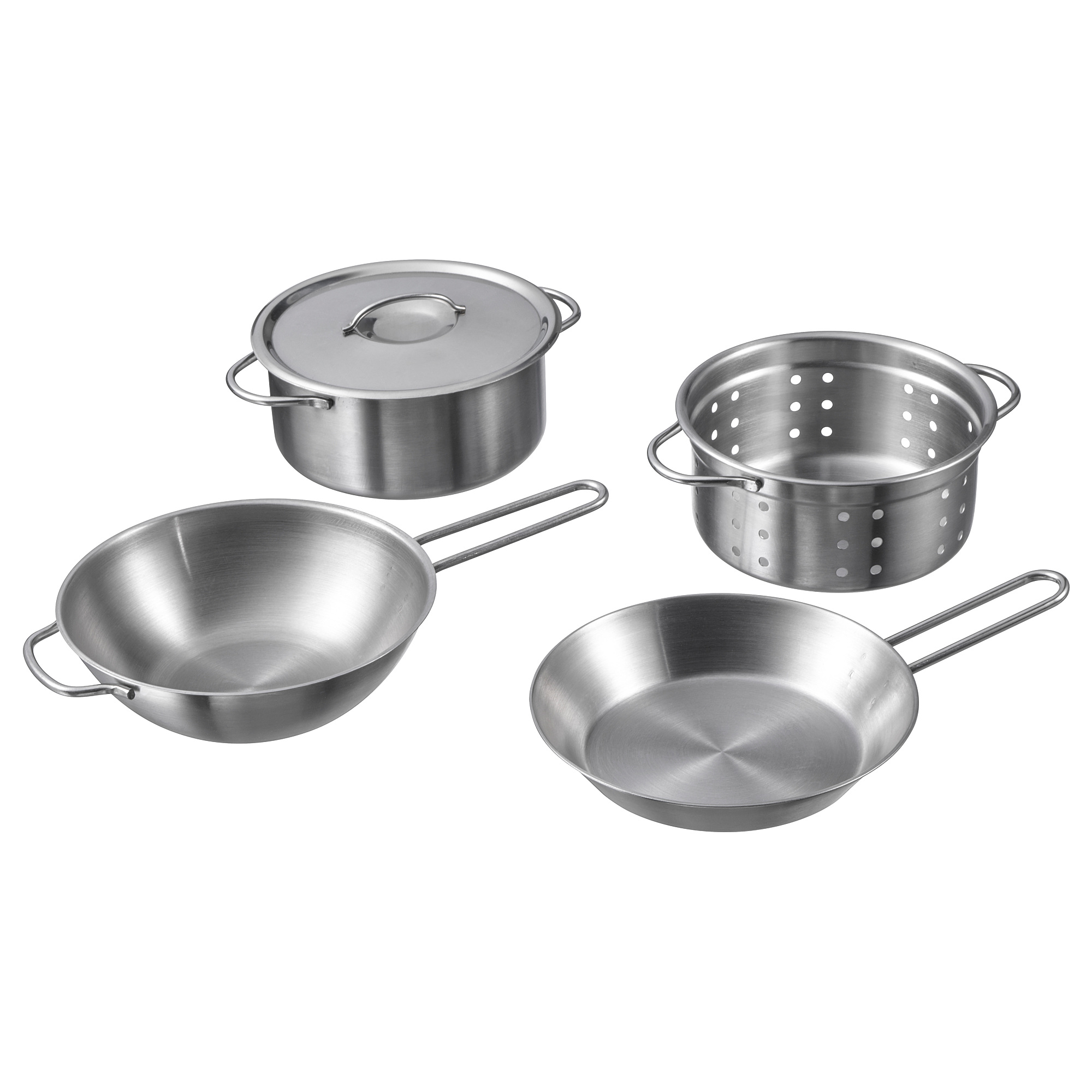 DUKTIG 5-piece toy cookware set