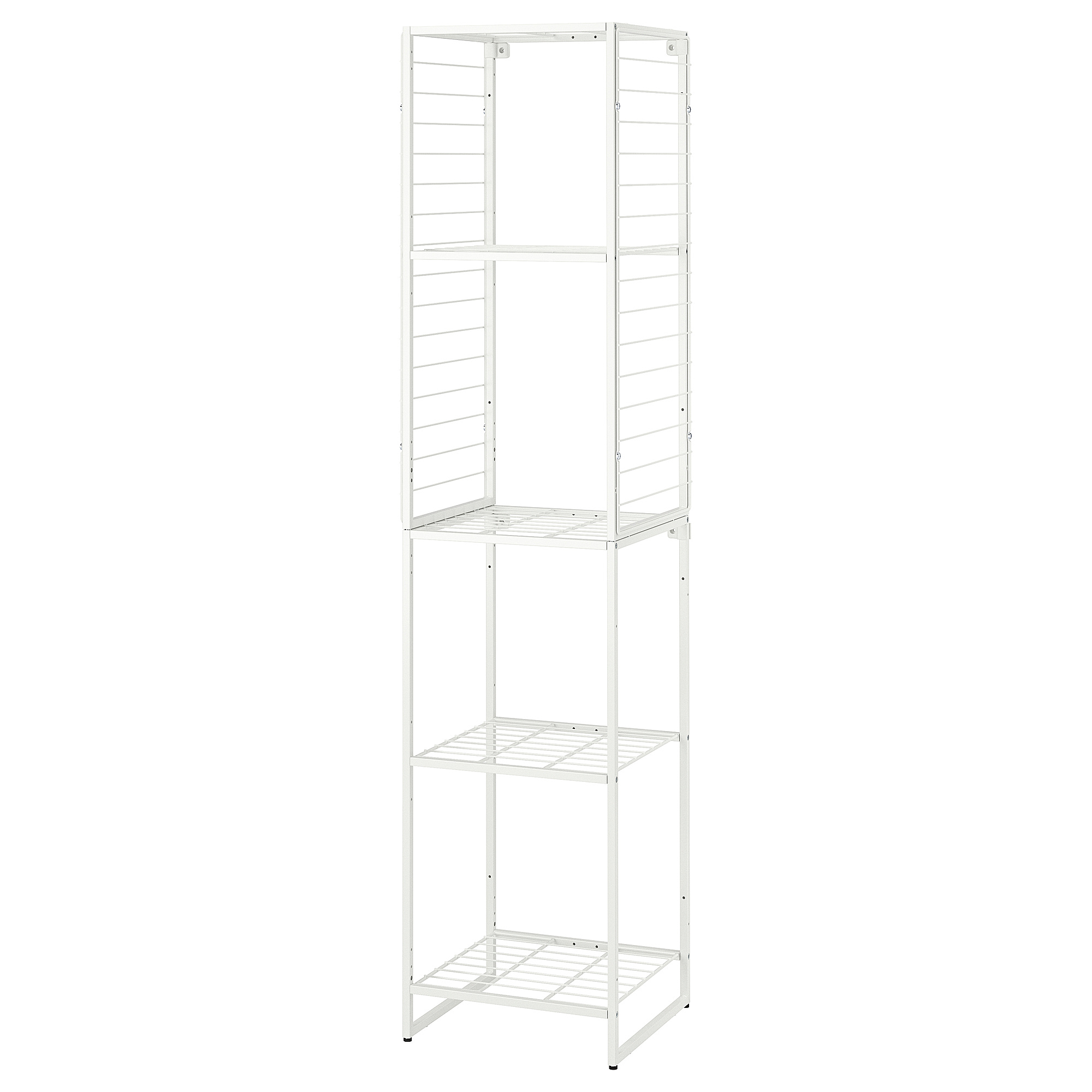 JOSTEIN shelving unit with grid