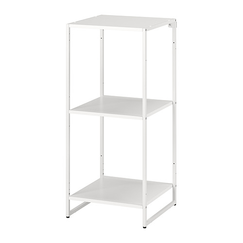 JOSTEIN - 層架組, 室內/戶外用/金屬 白色, 41x40x90 公分 | IKEA 線上購物 - PE871140_S4