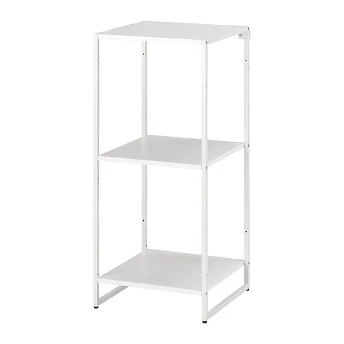 JOSTEIN - 層架組, 室內/戶外用/金屬 白色, 41x40x90 公分 | IKEA 線上購物 - PE871140_S4