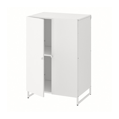 JOSTEIN - 層架組附門片, 室內/戶外用/白色, 61x44x90 公分 | IKEA 線上購物 - PE871124_S4