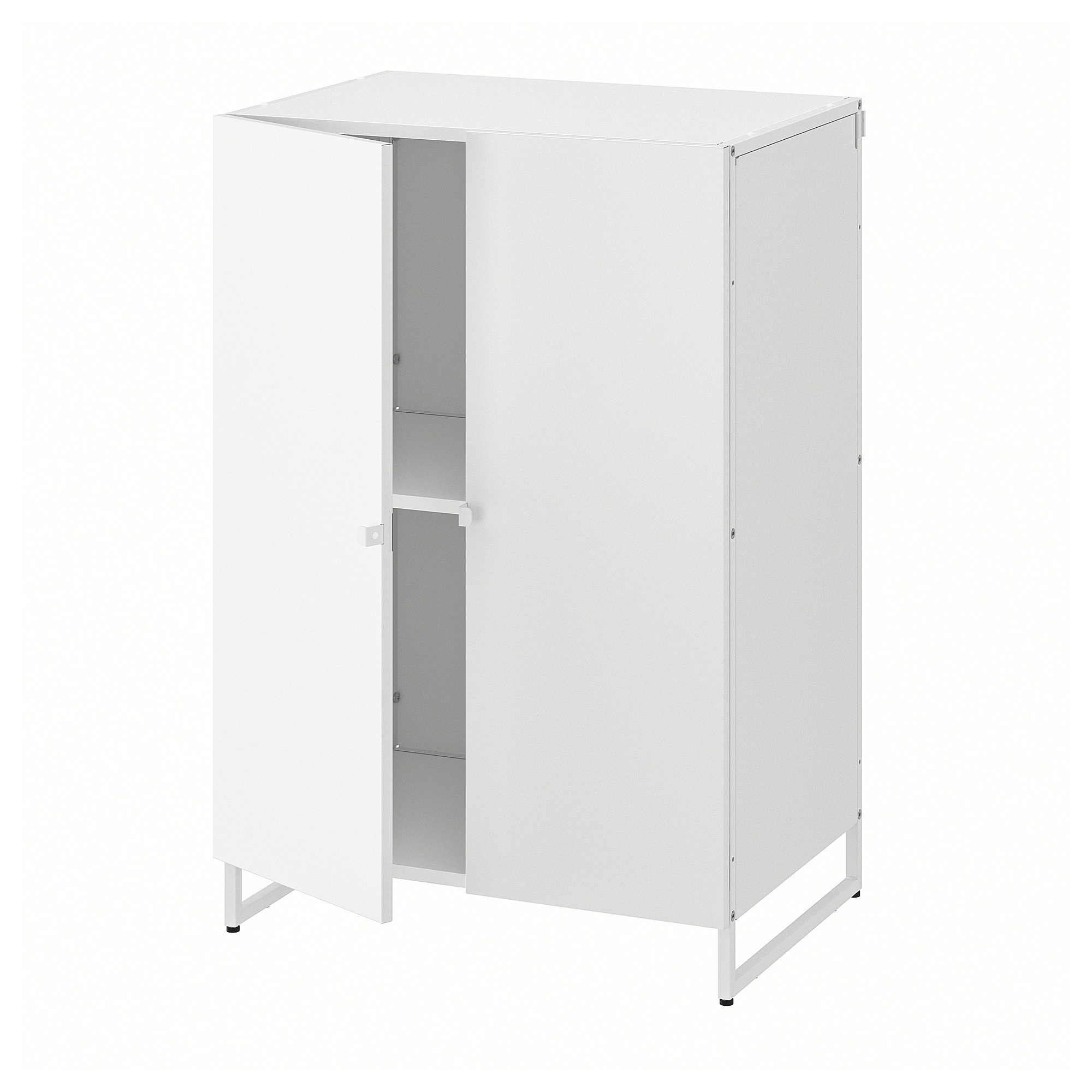 JOSTEIN shelving unit with doors