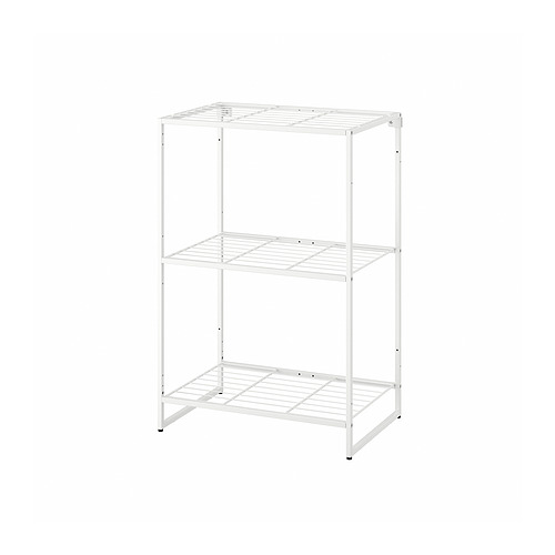 JOSTEIN - shelving unit, in/outdoor/wire white, 61x40x90 cm | IKEA Taiwan Online - PE871118_S4
