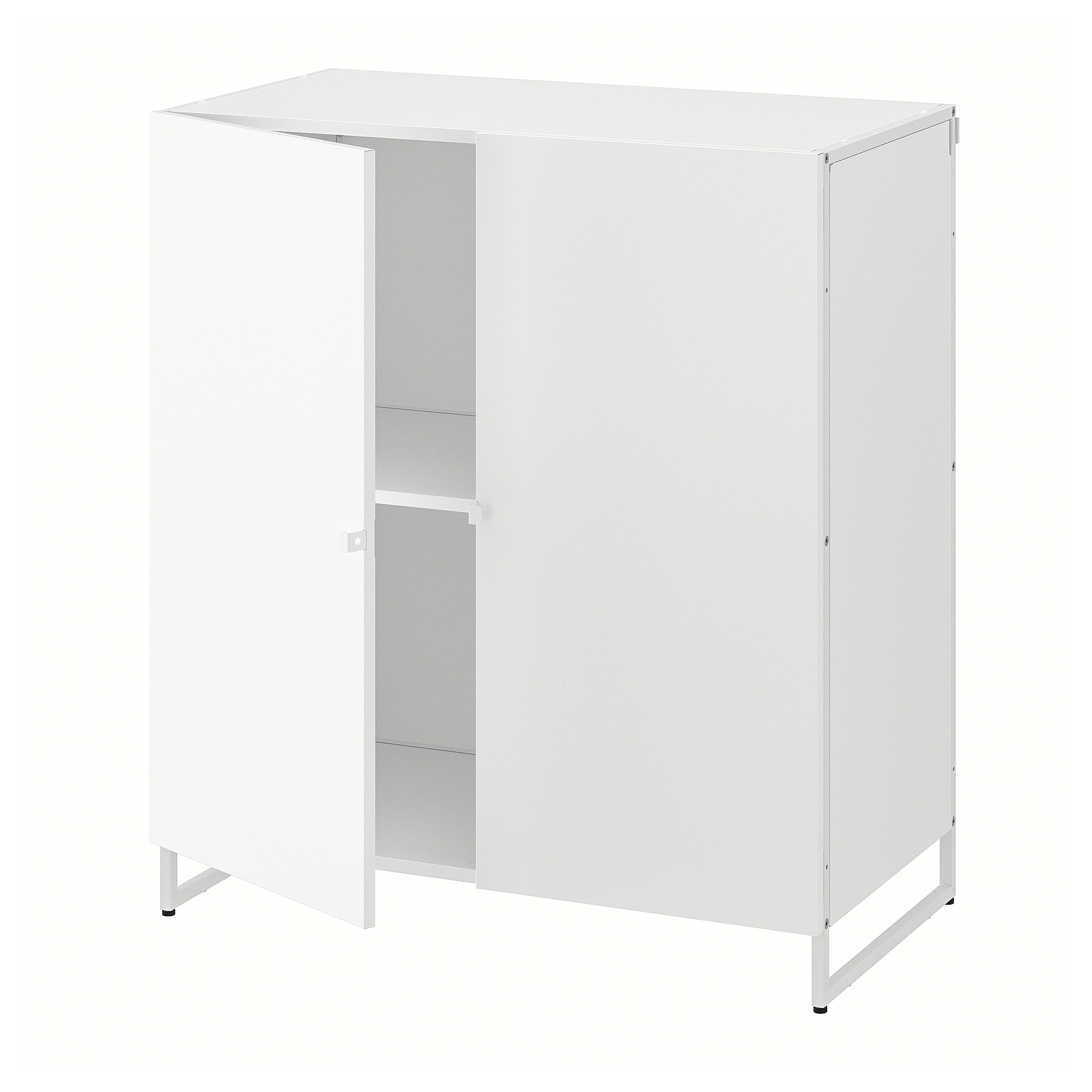 JOSTEIN shelving unit with doors