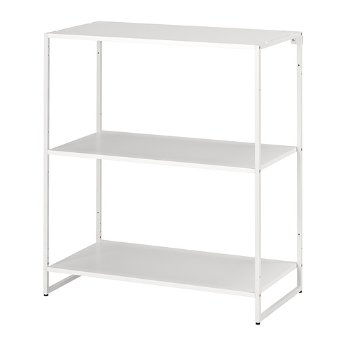JOSTEIN - 層架組, 室內/戶外用/金屬 白色, 81x40x90 公分 | IKEA 線上購物 - PE871132_S4