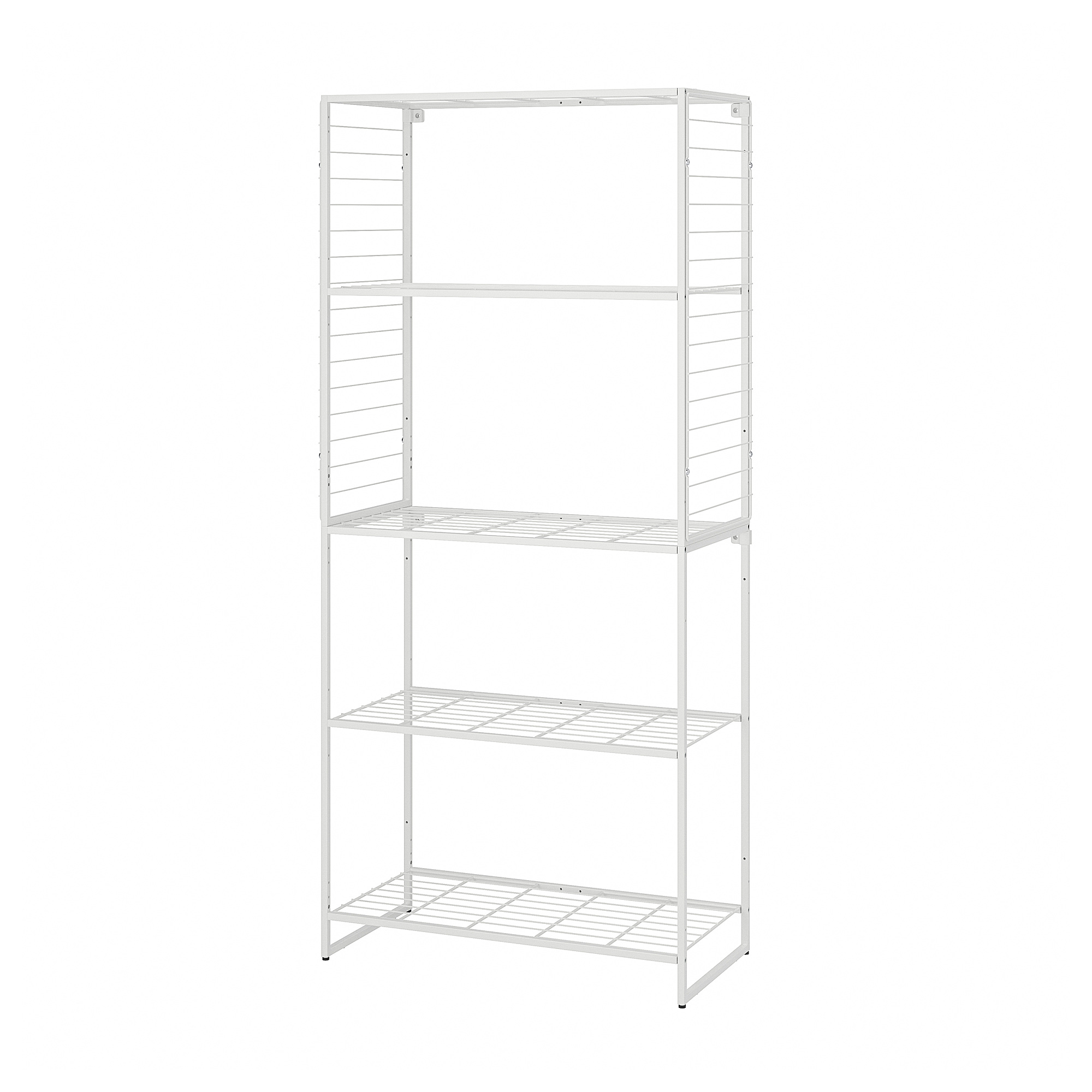 JOSTEIN shelving unit with grid