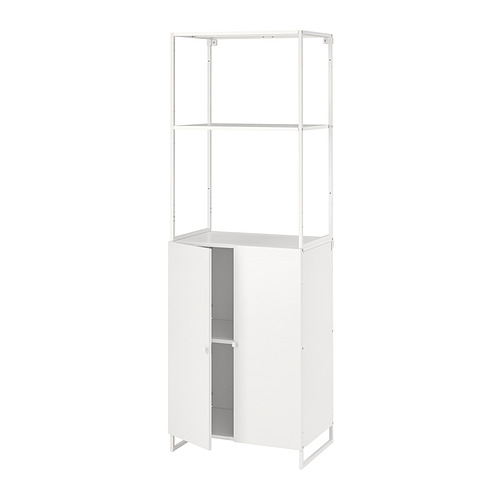 JOSTEIN - 層架組附門片, 室內/戶外用/白色, 61x44x180 公分 | IKEA 線上購物 - PE871136_S4
