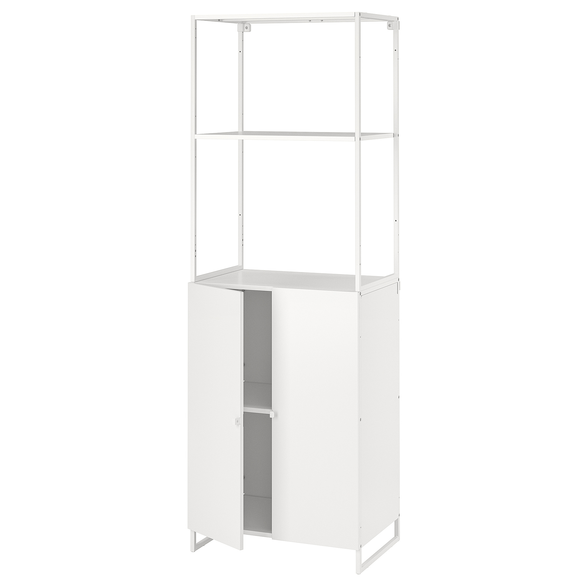 JOSTEIN shelving unit with doors