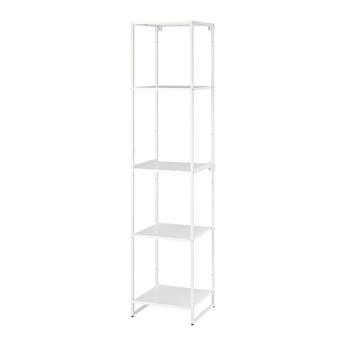 JOSTEIN - 層架組, 室內/戶外用/金屬 白色, 41x40x180 公分 | IKEA 線上購物 - PE871137_S4