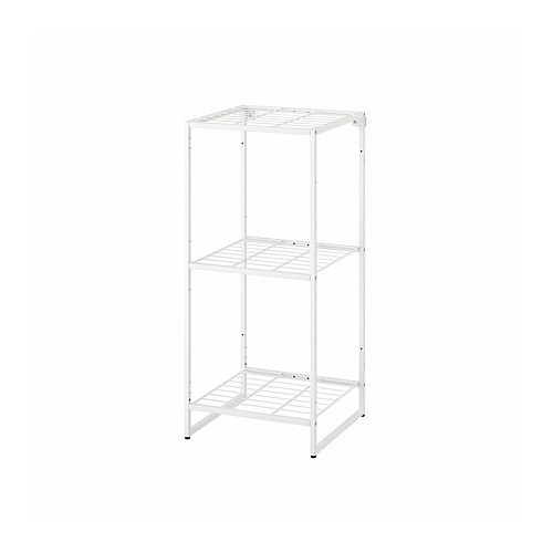 JOSTEIN - 層架組, 室內/戶外用/網狀 白色, 41x40x90 公分 | IKEA 線上購物 - PE871138_S4