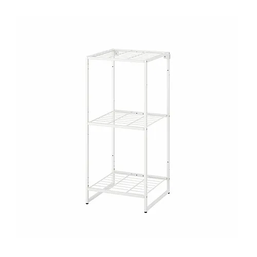JOSTEIN - 層架組, 室內/戶外用/網狀 白色, 41x40x90 公分 | IKEA 線上購物 - PE871138_S4