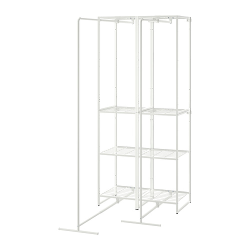 JOSTEIN shelving unit with drying rack