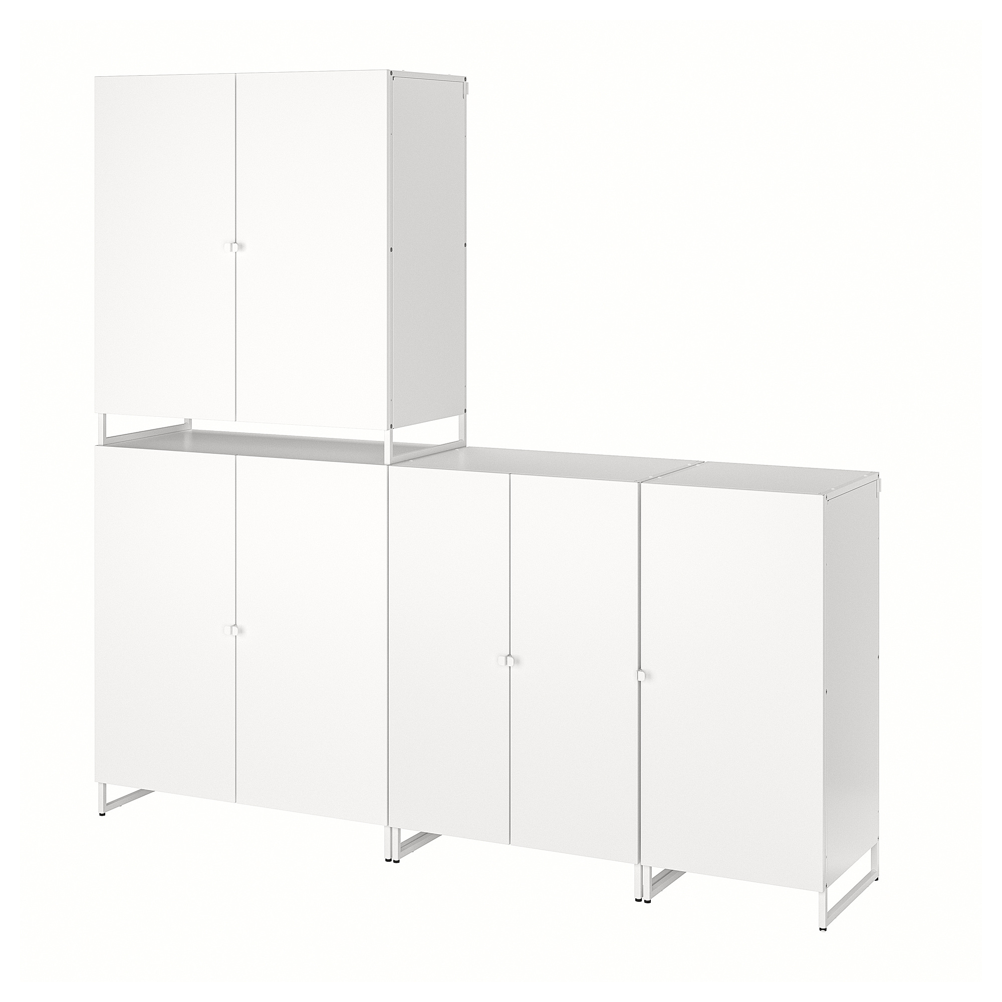 JOSTEIN shelving unit with doors