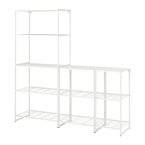 JOSTEIN - 層架組, 室內/戶外用/白色, 182x40x180 公分 | IKEA 線上購物 - PE871150_S4