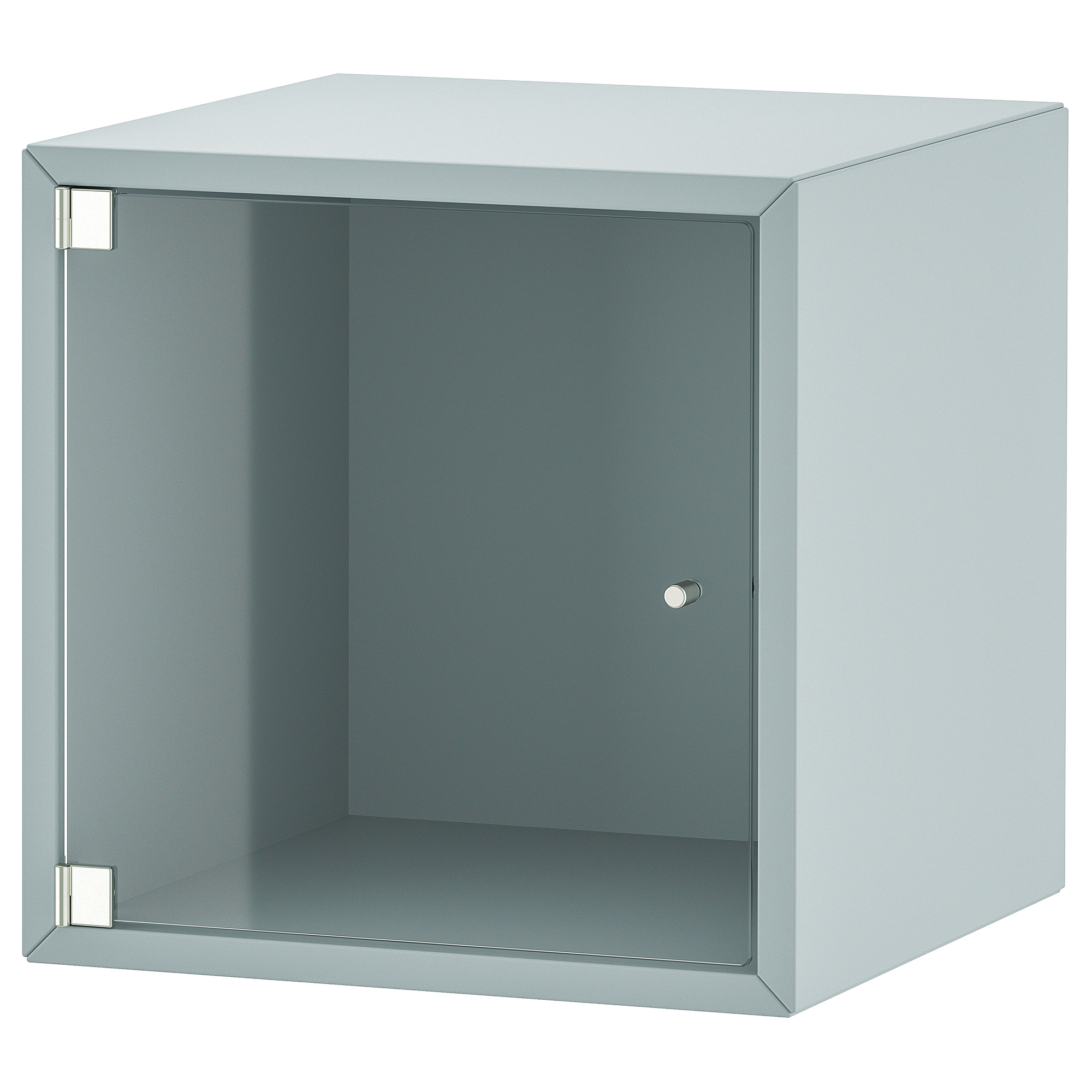 EKET wall cabinet with glass door