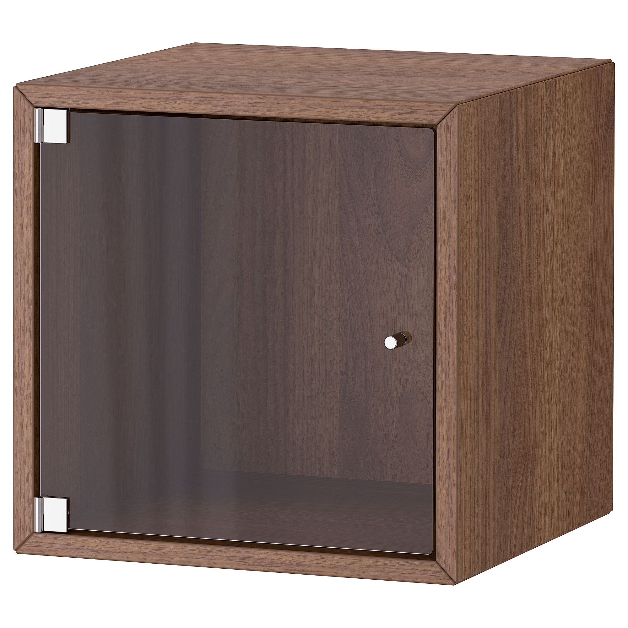 EKET wall cabinet with glass door