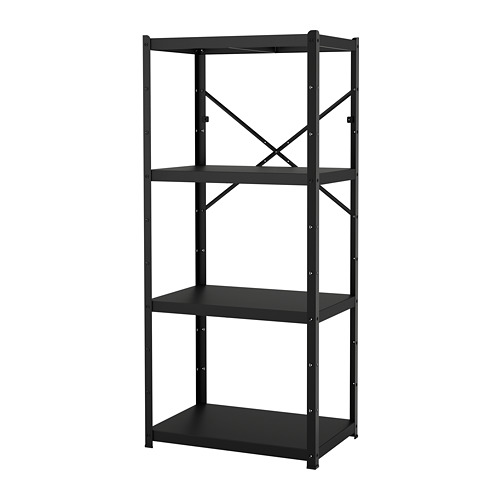 BROR - 層架組, 黑色 | IKEA 線上購物 - PE688382_S4