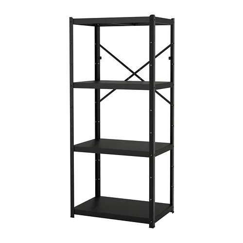 BROR - shelving unit, black, 85x55x190 cm | IKEA Taiwan Online - PE688382_S4