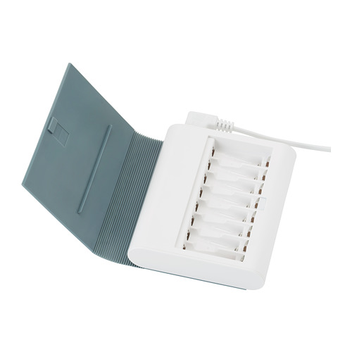 TJUGO - 電池充電器, 灰綠色 | IKEA 線上購物 - PE728860_S4