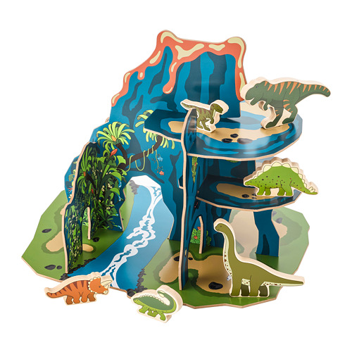 JÄTTELIK - 恐龍世界遊戲 12件組 | IKEA 線上購物 - PE772012_S4