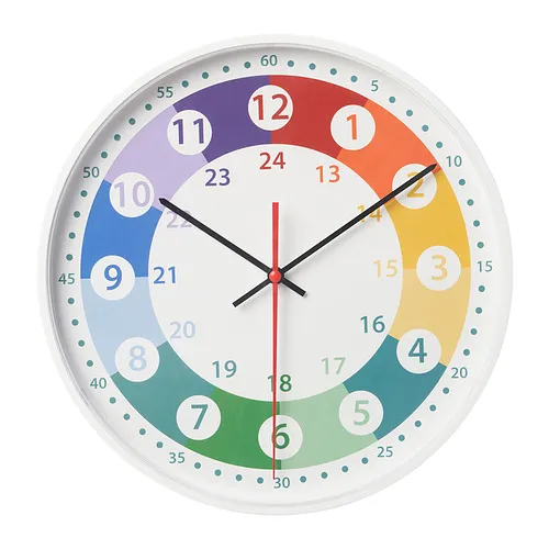 KORVTRÄD - wall clock, multicolour, 28 cm | IKEA Taiwan Online - PE910659_S4