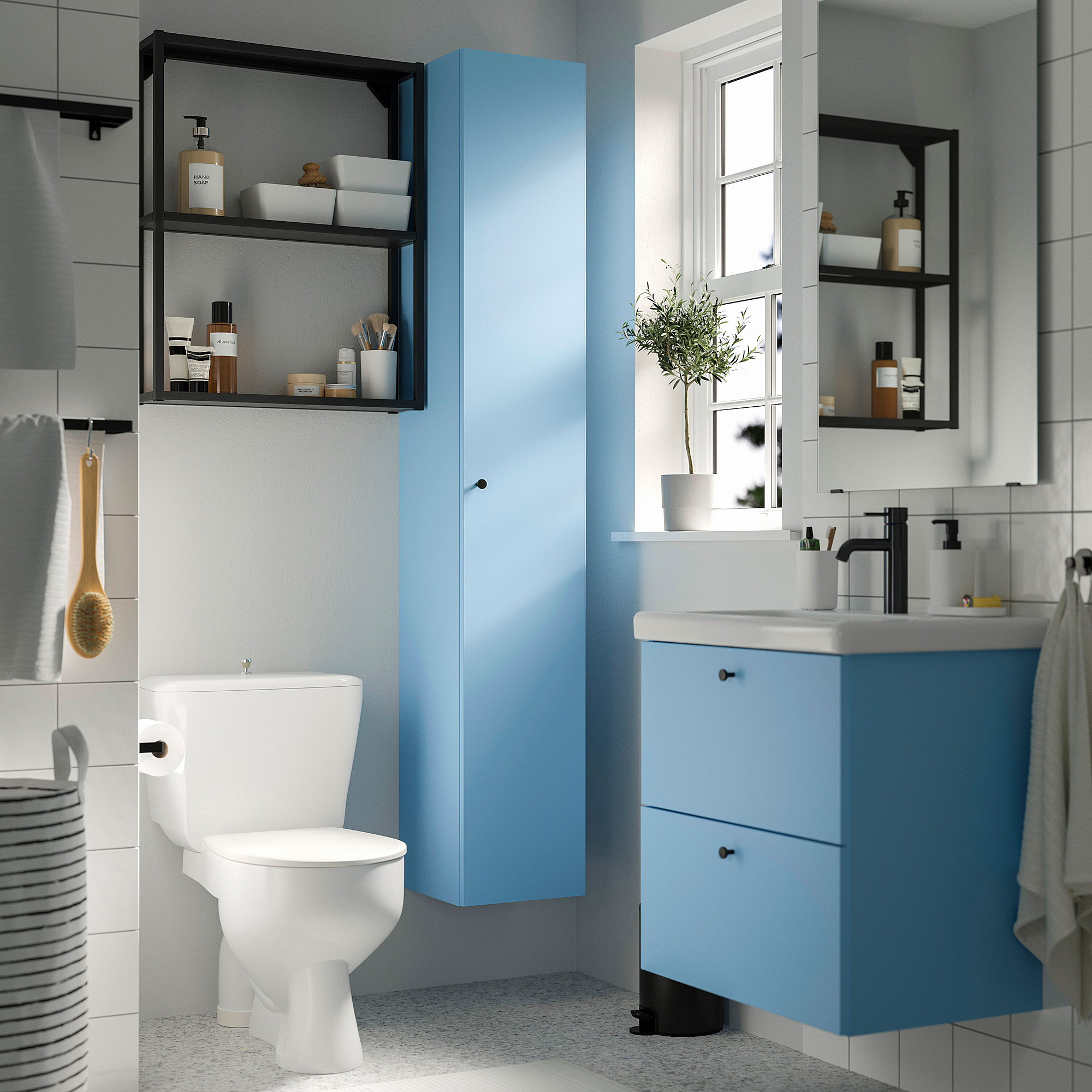 ENHET wash-stand with drawers