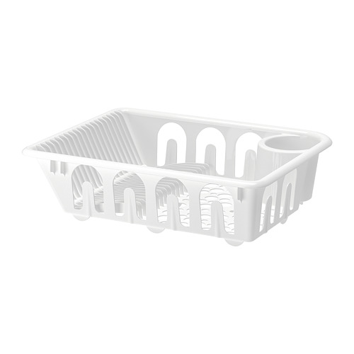 FLUNDRA - dish drainer, white | IKEA Taiwan Online - PE728972_S4