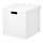 TJENA - 附蓋收納盒 32x35x32公分, 白色 | IKEA 線上購物 - PE772101_S1