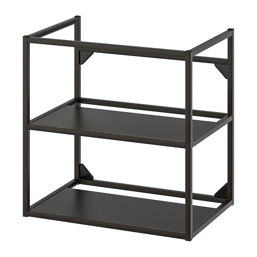 ENHET - base frame for washbasin, anthracite, 60x40x60 cm | IKEA Taiwan Online - PE772119_S4