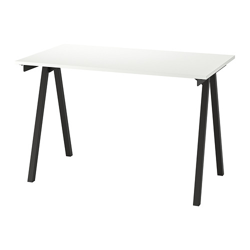 TROTTEN - desk, white/anthracite | IKEA Taiwan Online - PE828982_S4