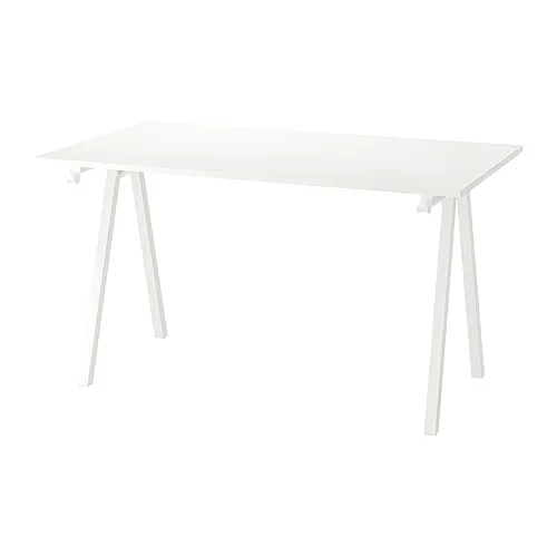 TROTTEN - 書桌/工作桌, 白色, 140x80 公分 | IKEA 線上購物 - PE828985_S4