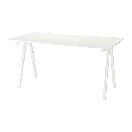 TROTTEN - 書桌/工作桌, 白色, 160x80 公分 | IKEA 線上購物 - PE828989_S4