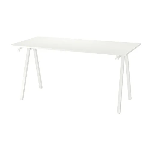 TROTTEN - 書桌/工作桌, 白色, 160x80 公分 | IKEA 線上購物 - PE828989_S4
