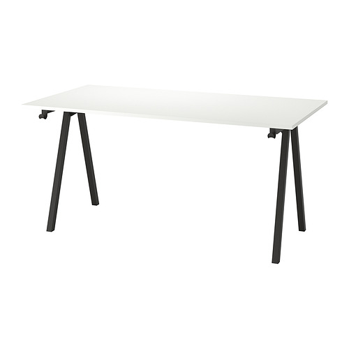 TROTTEN - desk, white/anthracite | IKEA Taiwan Online - PE828990_S4