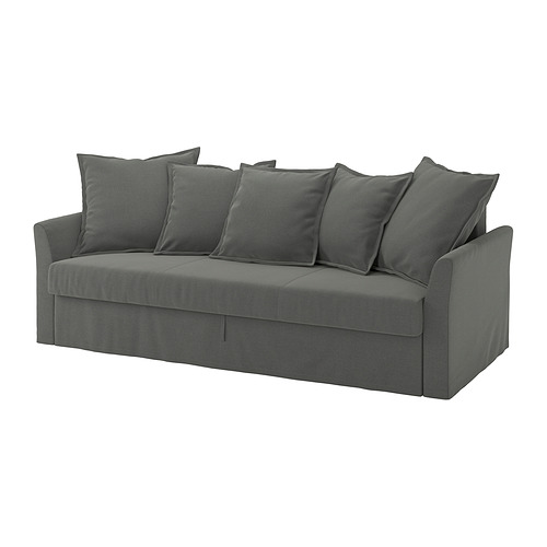 HOLMSUND - 3人座沙發床, Borgunda 深灰色 | IKEA 線上購物 - PE910724_S4