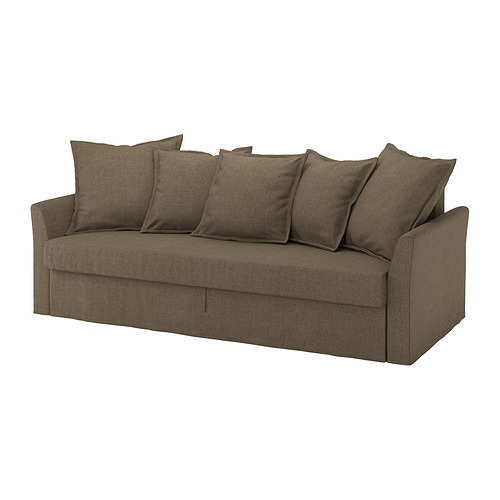 HOLMSUND - 3人座沙發床, Kilanda 灰棕色 | IKEA 線上購物 - PE910746_S4