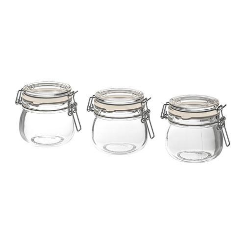 KORKEN - 附蓋萬用罐, 透明玻璃 | IKEA 線上購物 - PE729071_S4