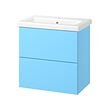 ENHET/TVÄLLEN wash-stnd w drawers/wash-basin