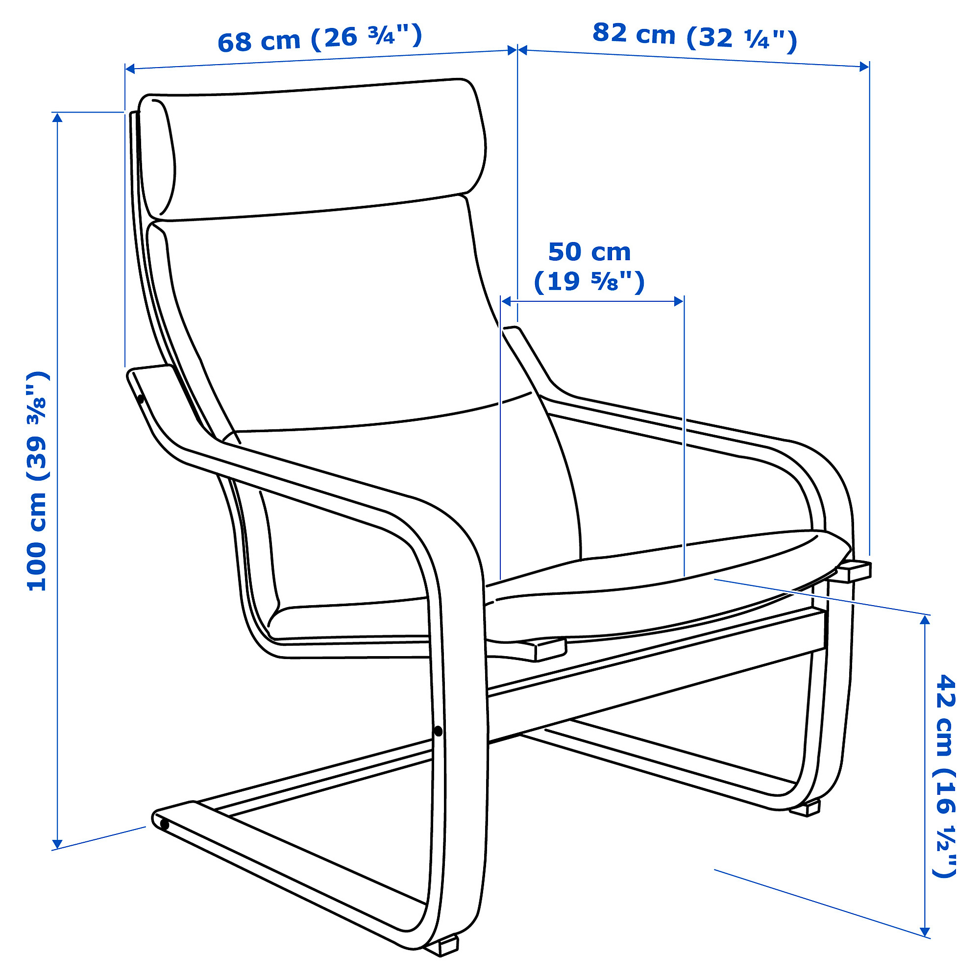 POÄNG armchair