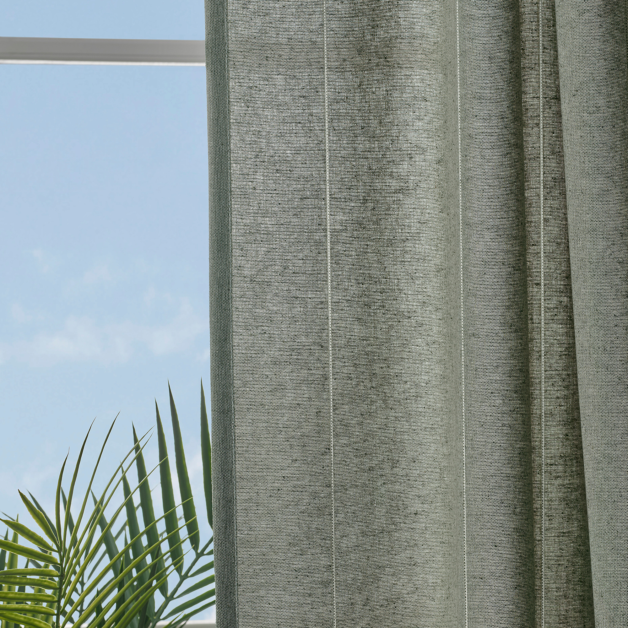 LENDA curtains with tie-backs, 1 pair
