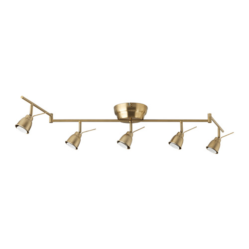 BAROMETER - 5燈頭吸頂聚光燈, 黃銅色 | IKEA 線上購物 - PE686117_S4