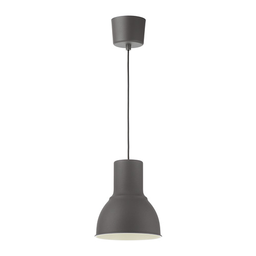 HEKTAR - pendant lamp, dark grey, 22 cm | IKEA Taiwan Online - PE686124_S4